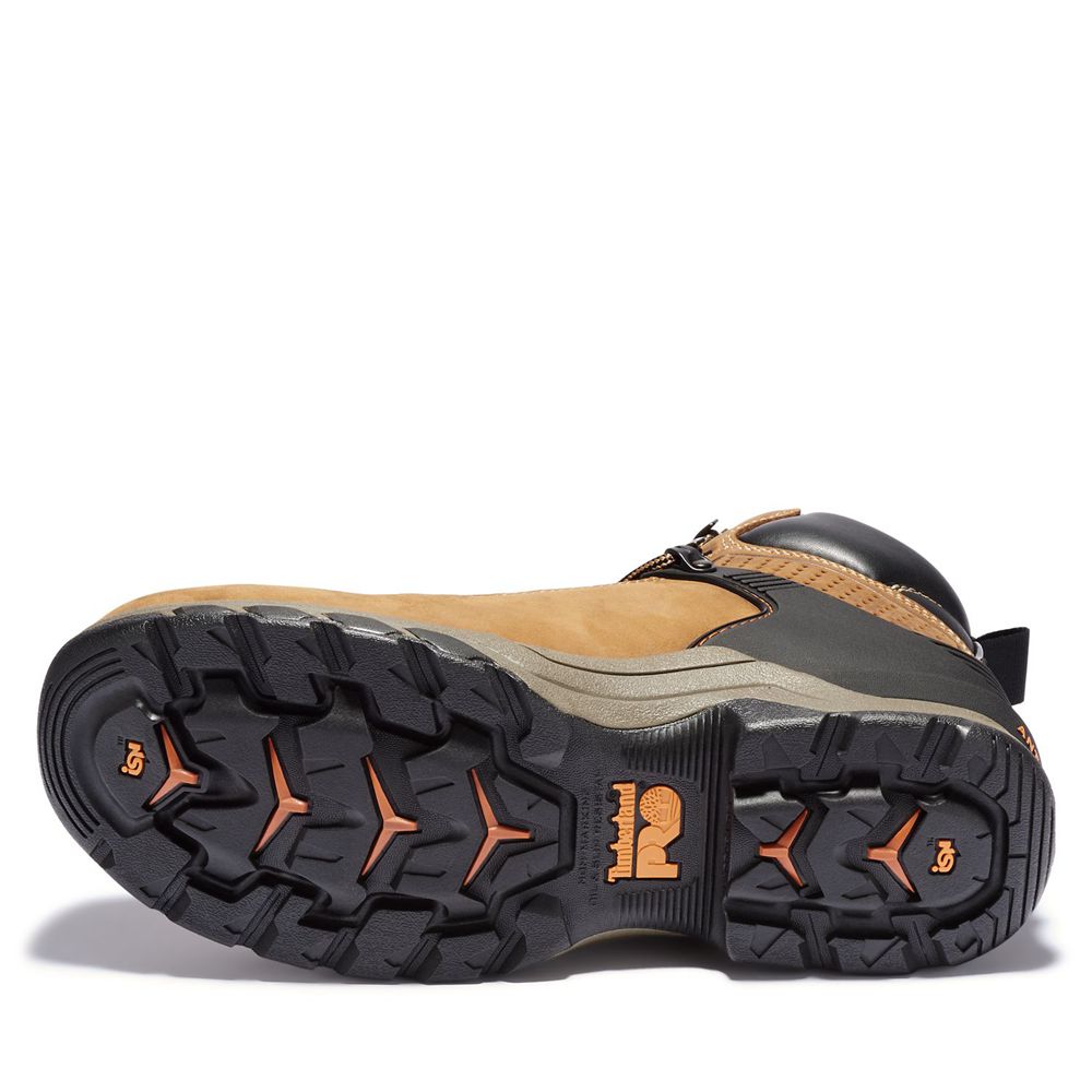 Bocanci De Muncă Timberland Barbati Maro/Negrii - Pro® Hypercharge 6\" Comp Toe - Romania - UOABJW832